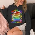 Book Flower Radicalized By Basic Decency Feminist LGBT Gay Unisex Hoodie