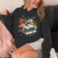 Book Flowers And Butterfly Beautiful Reading Reader Unisex Hoodie