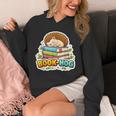 Book Hog Lover Hedgehog Owner Erinaceinae Bookworm Pun Joke Unisex Hoodie Book Hog Lover Hedgehog Owner Erinaceinae Bookworm Pun Joke Unisex Hoodie