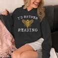Book Lover I'd Rather Bee Reading Teacher Librarian Unisex Hoodie Book Lover I'd Rather Bee Reading Teacher Librarian Unisex Hoodie