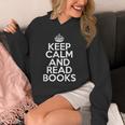 Book Lover Keep Calm And Read Books Unisex Hoodie Book Lover Keep Calm And Read Books Unisex Hoodie