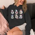 Book Lover Teacher Snowman Reading Books Christmas Winter Unisex Hoodie Book Lover Teacher Snowman Reading Books Christmas Winter Unisex Hoodie