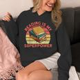 Book Lovers Reading Is My Superpower Avid Readers Bookworms Unisex Hoodie Book Lovers Reading Is My Superpower Avid Readers Bookworms Unisex Hoodie