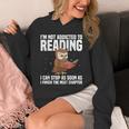Book Reader Art For Men Women Bookish Book Nerd Lover Unisex Hoodie