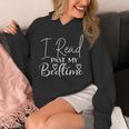Book Reader I Read Past My Bedtime Bookworm Lover Librarian Unisex Hoodie