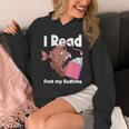 Book Reading Anglerfish I Read Past My Bed Time Librarian Unisex Hoodie Book Reading Anglerfish I Read Past My Bed Time Librarian Unisex Hoodie