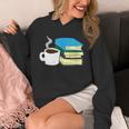 Book Reading And Coffee Books And Coffee Unisex Hoodie Book Reading And Coffee Books And Coffee Unisex Hoodie