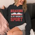 Book Reading Reading Is My Favorite Sport Unisex Hoodie Book Reading Reading Is My Favorite Sport Unisex Hoodie
