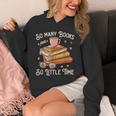 Book Reading Kafee Librarian Vele Books And Little Time Unisex Hoodie