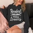 Book Reading Teacher Librarian Reader Men Women Girls Kids Unisex Hoodie