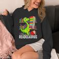 Book Readosaurus Dinosaur Books Library Reading Lovers Unisex Hoodie Book Readosaurus Dinosaur Books Library Reading Lovers Unisex Hoodie