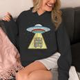 Book Shelf Ufo Abduction Unisex Hoodie