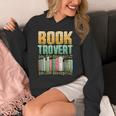 Book Trovert Introvert Reader Unisex Hoodie