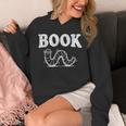 Book Worm Visual Pun Vintage Reading Lover Unisex Hoodie Book Worm Visual Pun Vintage Reading Lover Unisex Hoodie