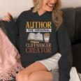 Book Writer Cliffhanger Creator Author Book Writing Novelist Unisex Hoodie