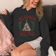 All Booked For Christmas Holly Xmas Jolly Book Club Teacher Unisex Hoodie All Booked For Christmas Holly Xmas Jolly Book Club Teacher Unisex Hoodie