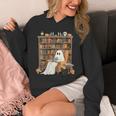 Bookish Ghost Haunted Library Cat Bookworm Book Lover Unisex Hoodie Bookish Ghost Haunted Library Cat Bookworm Book Lover Unisex Hoodie