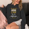 Booklovers Don't Judge A Book By Its Movie Unisex Hoodie Booklovers Don't Judge A Book By Its Movie Unisex Hoodie