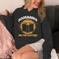 Bookmarks Are For Quitters Book Nerd Reding Unisex Hoodie