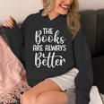 Books Book Reading Reader Bookworm Librarian Unisex Hoodie Books Book Reading Reader Bookworm Librarian Unisex Hoodie