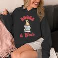Books And Cats Book Lovers Cat Lovers Teacher Writer Unisex Hoodie Books And Cats Book Lovers Cat Lovers Teacher Writer Unisex Hoodie