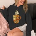 Books Coffee Mug Reading Lover Literary Bibliophile Unisex Hoodie Books Coffee Mug Reading Lover Literary Bibliophile Unisex Hoodie