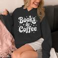 Books And Coffee Retro Reading Quote Unisex Hoodie