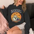 Books Ghost Boooks Halloween Reading Librarian Teacher Book Unisex Hoodie Books Ghost Boooks Halloween Reading Librarian Teacher Book Unisex Hoodie