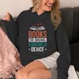 Books The Original Handheld Device Unisex Hoodie Books The Original Handheld Device Unisex Hoodie
