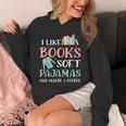 I Like Books Soft Pajamas And Maybe 3 People Book Pajama Unisex Hoodie