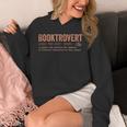 Booktrovert Definition Unisex Hoodie