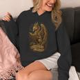 Bookworm & Proud Griffin Reading Book Vintage Fantasy Reader Unisex Hoodie Bookworm & Proud Griffin Reading Book Vintage Fantasy Reader Unisex Hoodie