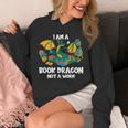 Bookworm Books Reading I Am A Book Dragon Unisex Hoodie Bookworm Books Reading I Am A Book Dragon Unisex Hoodie