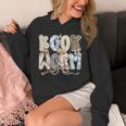 Bookworm Coquette Bow Booktrovert Reading Lover Bookish Unisex Hoodie