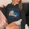 Bookworm I'm A Book Blue Dragon Fantasy Reader Bookish Unisex Hoodie