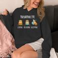 Bookworm Reading Book Fans Owl Unisex Hoodie