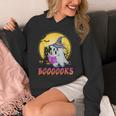 Boooks Cute Ghost Book Reading Halloween 2022 Teacher For Men Women Kids Unisex Hoodie