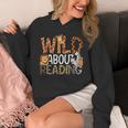 Boys Animal Print Clothes Wild About Reading Cheetah Book Unisex Hoodie Boys Animal Print Clothes Wild About Reading Cheetah Book Unisex Hoodie