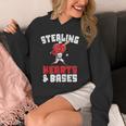 Boys Baseball Valentines Shirt Sterling Hearts Baseball Unisex Hoodie Boys Baseball Valentines Shirt Sterling Hearts Baseball Unisex Hoodie