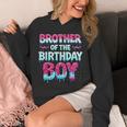 Brother Of The Birthday Boy Ice Cream Baseball Family Party Unisex Hoodie