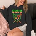 Bruh 67 Baseball Christmas Gingerbread Drip Number 67 Player Unisex Hoodie Bruh 67 Baseball Christmas Gingerbread Drip Number 67 Player Unisex Hoodie