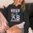 Bruh It's My 8th Birthday Baseball Ice Cream Drip 8 Year Old Unisex Hoodie Bruh It's My 8th Birthday Baseball Ice Cream Drip 8 Year Old Unisex Hoodie