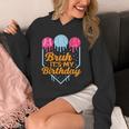 Bruh It's My Birthday Ice Cream Drip Baseball Birthday Unisex Hoodie Bruh It's My Birthday Ice Cream Drip Baseball Birthday Unisex Hoodie