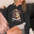 Capybara Bookworm Rodent Reading a Book Unisex Hoodie