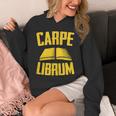 Carpe Librum Latin Language Lover Book Reading LIterary Unisex Hoodie