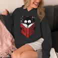 Cat Reads Book How To Live With Humans Unisex Hoodie