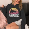 Cats And Comic Books Or Women's Cat And Comic Book Unisex Hoodie