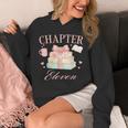 Chapter 11th Birthday Bookworm 11 Years Old Cute Book Loves Unisex Hoodie