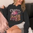 Chapter 67 Floral Book Stack Unisex Hoodie