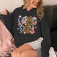 Checkered Leopard Game Day Baseball Men Women Kids Unisex Hoodie Checkered Leopard Game Day Baseball Men Women Kids Unisex Hoodie